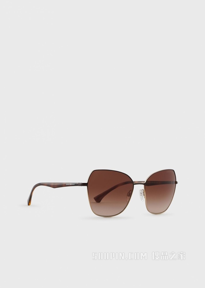 复古猫眼太阳镜 | Emporio Armani