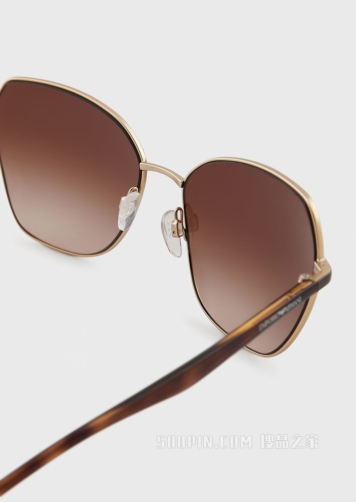 复古猫眼太阳镜 | Emporio Armani