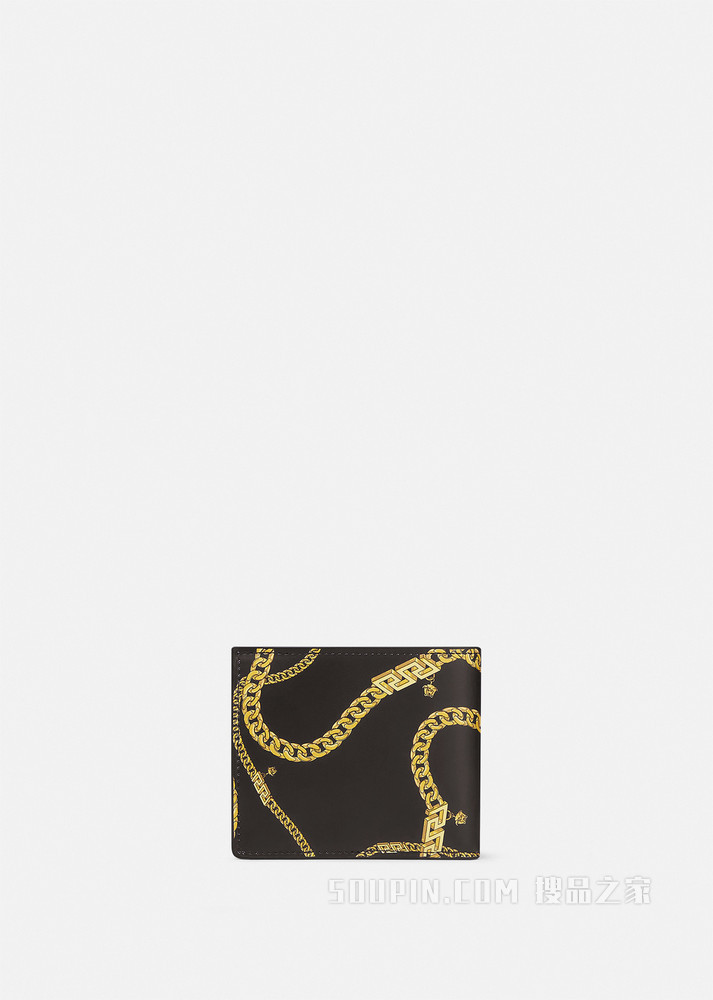 La Medusa链条对折钱包