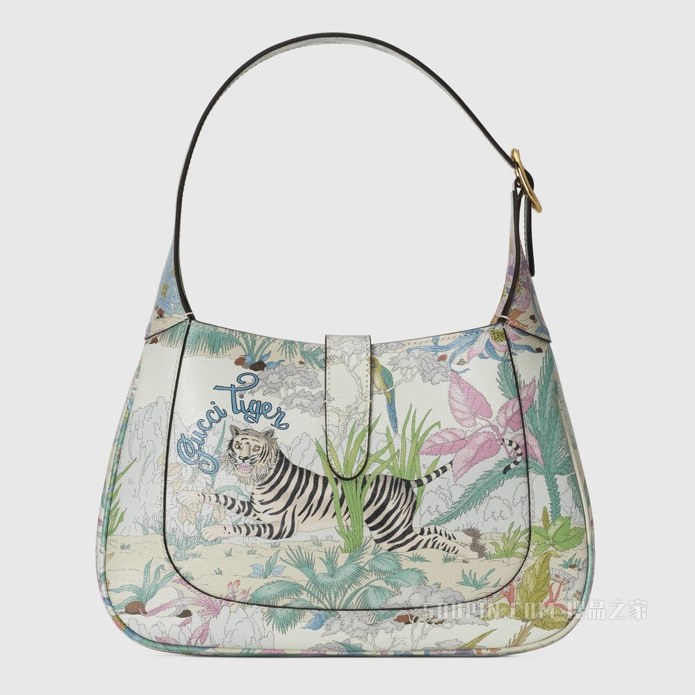 2022中国新年系列Jackie 1961系列小号手袋 米白色皮革