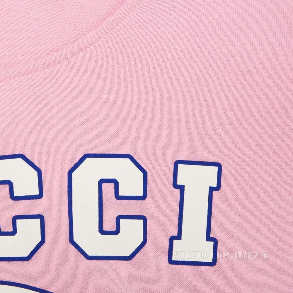 2022中国新年系列连帽卫衣 浅粉色