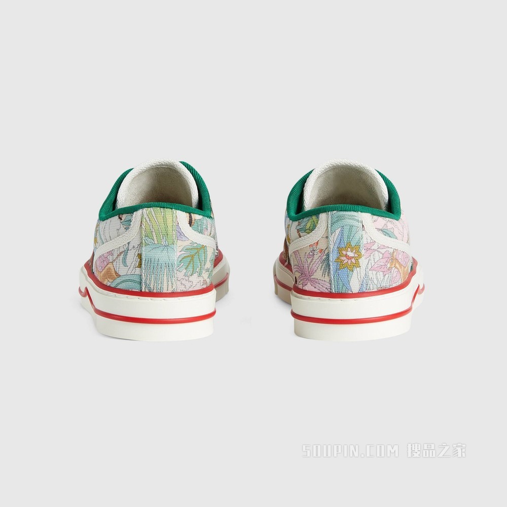 2022中国新年系列Gucci Tennis 1977系列女士运动鞋 粉色皮革