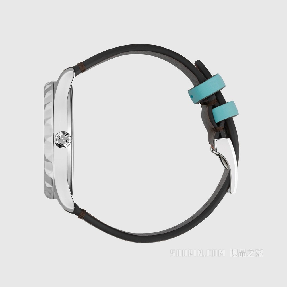 2022中国新年系列G-Timeless系列腕表，38毫米 米色和乌木色GG Supreme帆布