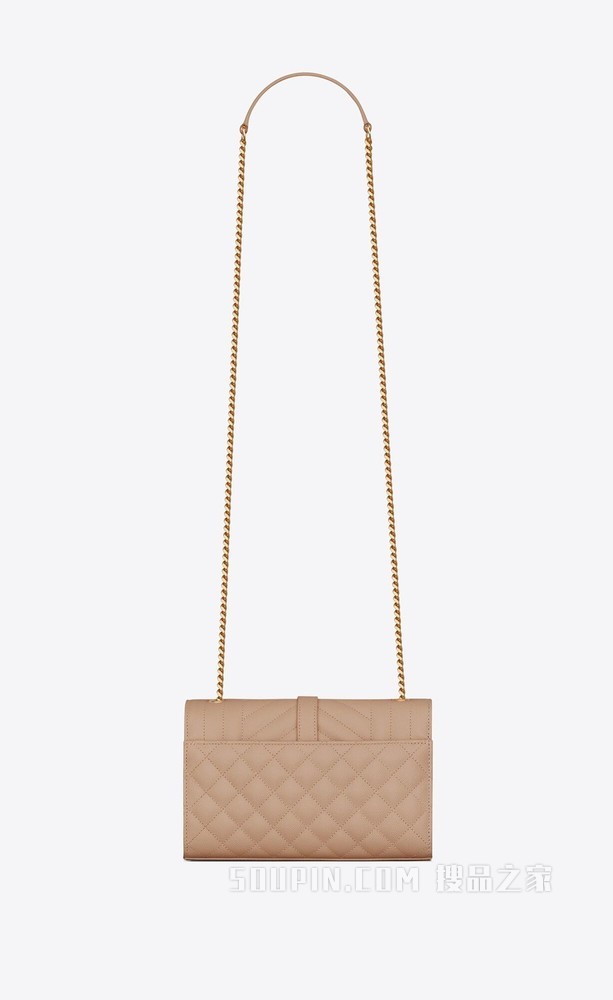 Envelope MIX MATELASSÉ粒面压印皮革小号信封包