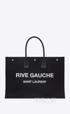 RIVE GAUCHE 斜纹帆布托特包