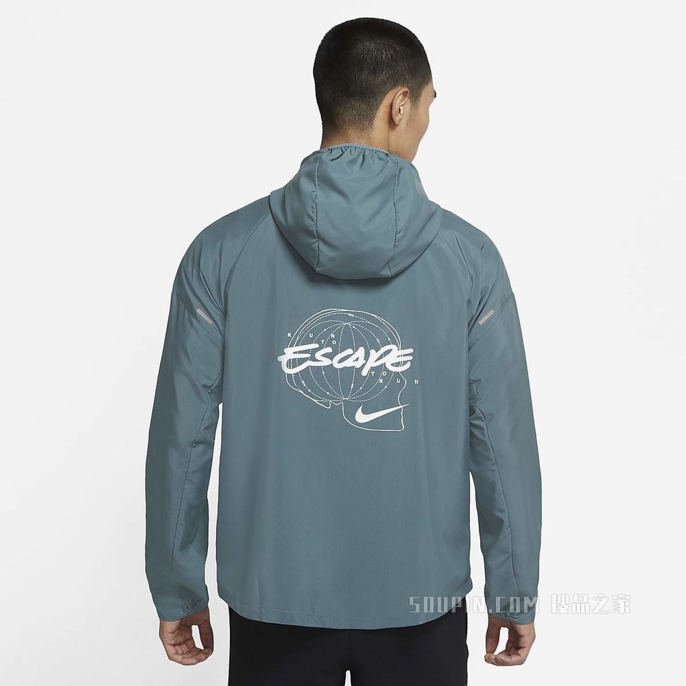 Nike Essential Wild Run 男子印花跑步夹克