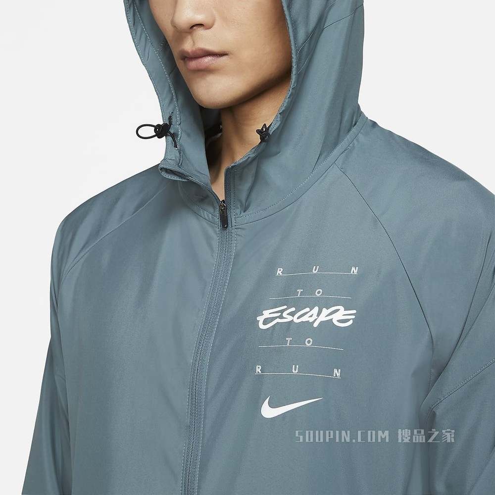 Nike Essential Wild Run 男子印花跑步夹克