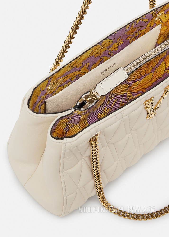 Virtus绗缝小号托特包