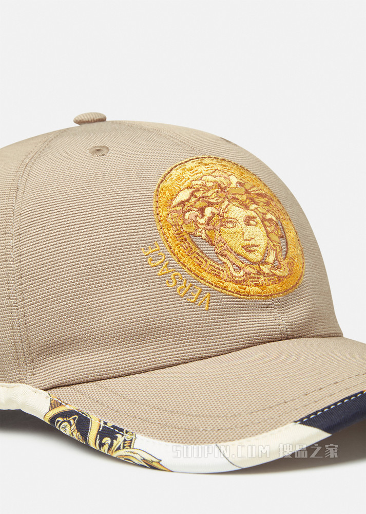 美杜莎刺绣棒球帽