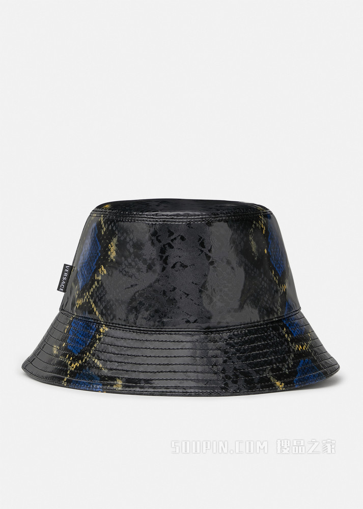 Python印花渔夫帽