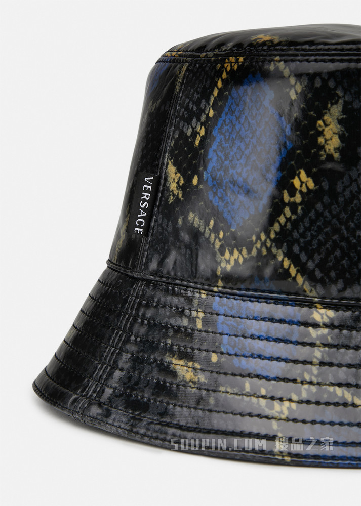 Python印花渔夫帽