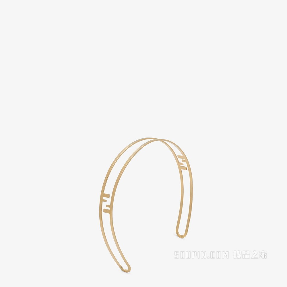 FENDI O’LOCK发带 金色发带