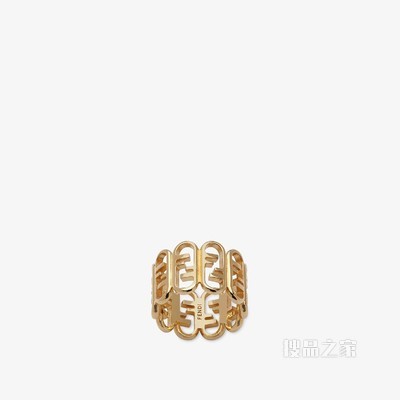 FENDI O’LOCK戒指 金色戒指