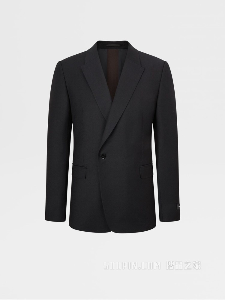 黑色 #时尚可持续#™ Achillfarm 羊毛马海毛 City Tailoring 外套，Drop 9 版型