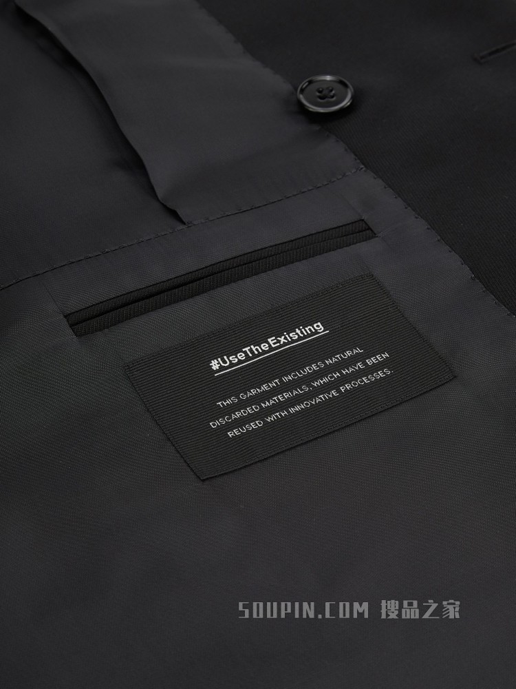 黑色 #时尚可持续#™ Achillfarm 羊毛马海毛 City Tailoring 外套，Drop 9 版型