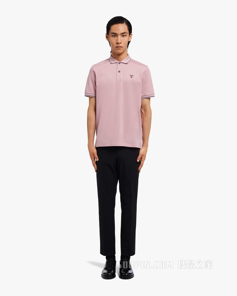 珠地棉Polo衫
