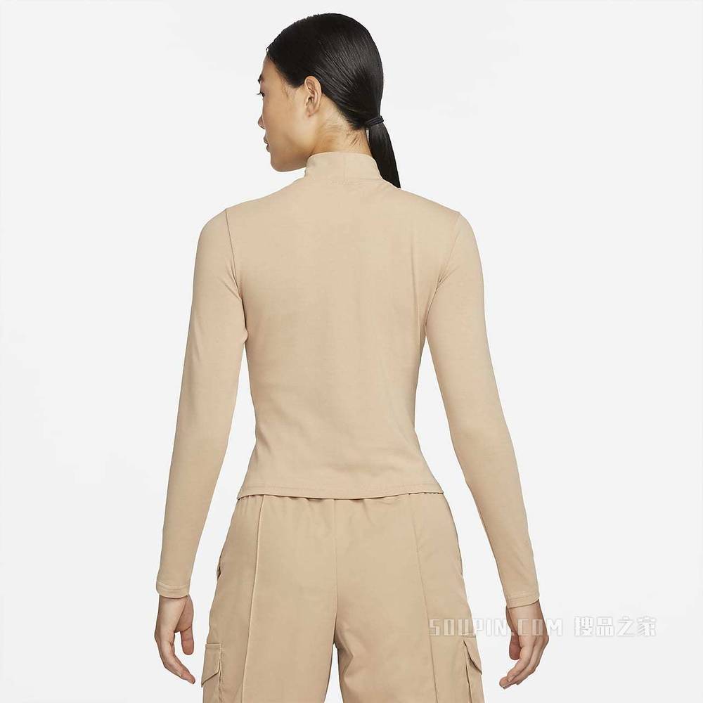 Nike Sportswear Collection Essentials 女子长袖企领上衣