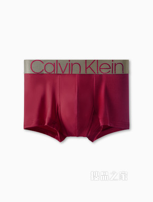 【炫光引力带】Calvin Klein 男士同大身色LOGO腰边贴身平角内裤NB2540