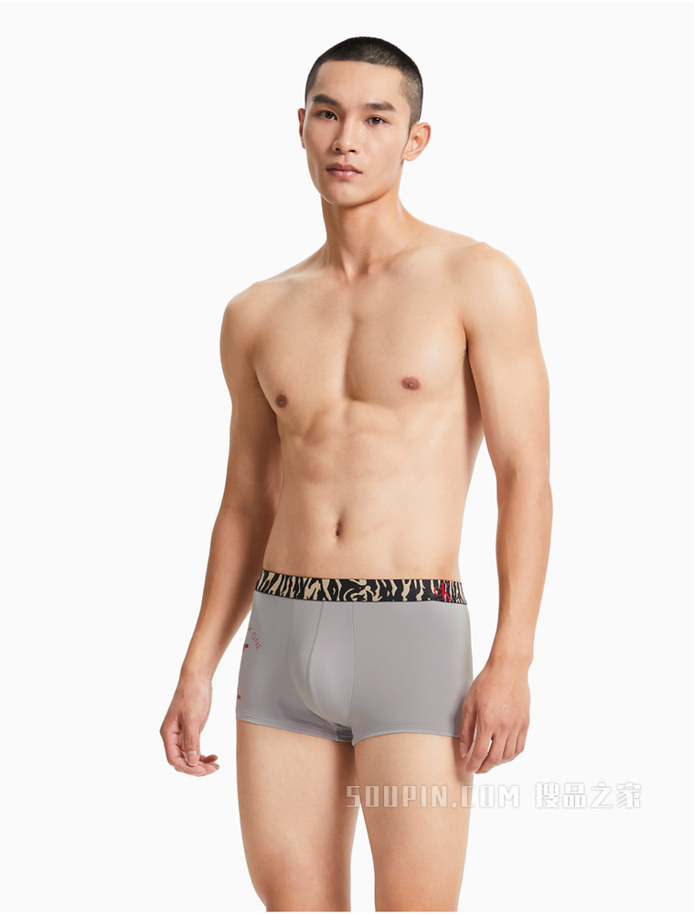 【One有引力带】Calvin Klein 男士迷彩腰边平角内裤NB2982