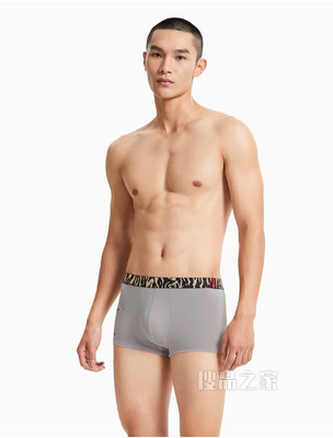 【One有引力带】Calvin Klein 男士迷彩腰边平角内裤NB2982