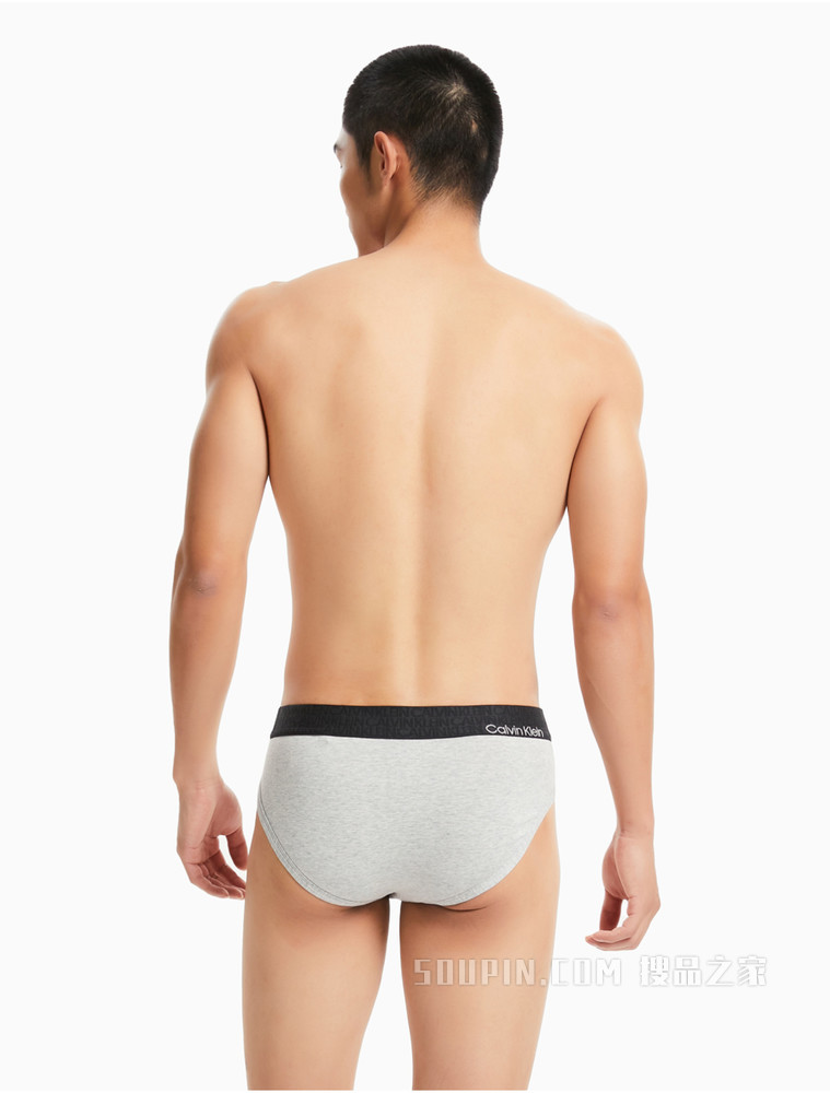 Calvin Klein 男士醒目LOGO柔软莫代尔棉三角内裤NB2681