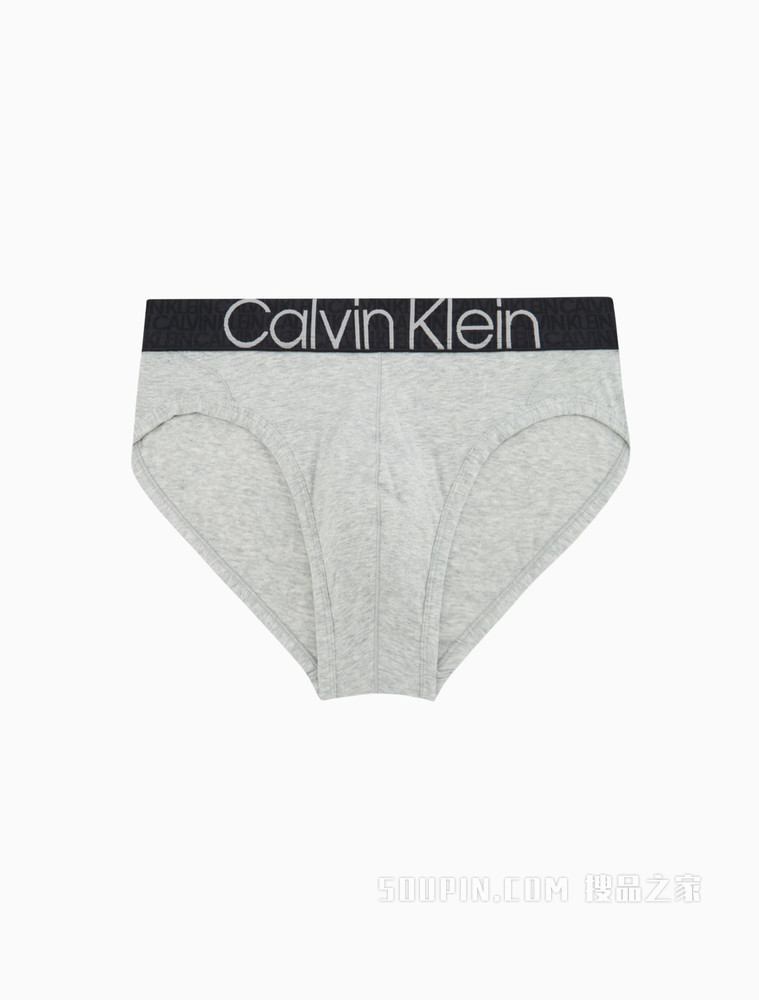 Calvin Klein 男士醒目LOGO柔软莫代尔棉三角内裤NB2681