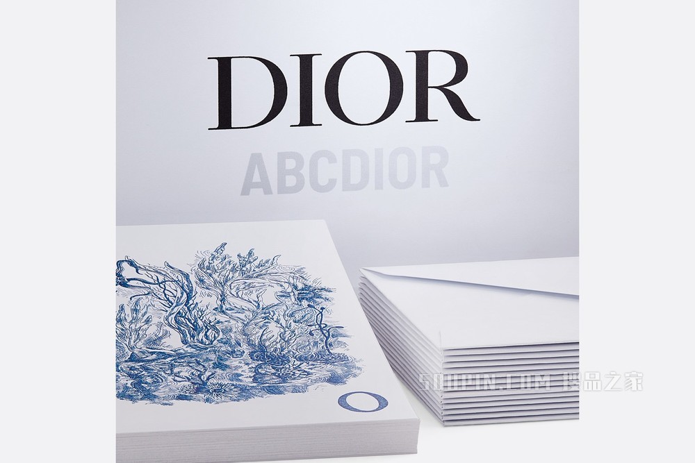 26 件套卡片和信封套装 多色 ABCDior 图案