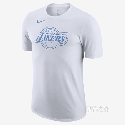 洛杉矶湖人队 City Edition Logo Nike Dri-FIT NBA 男子T恤