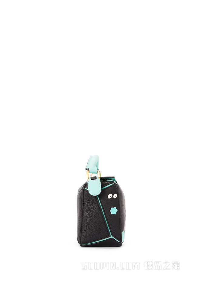 迷你经典牛皮革 Susuwatari Puzzle 手袋