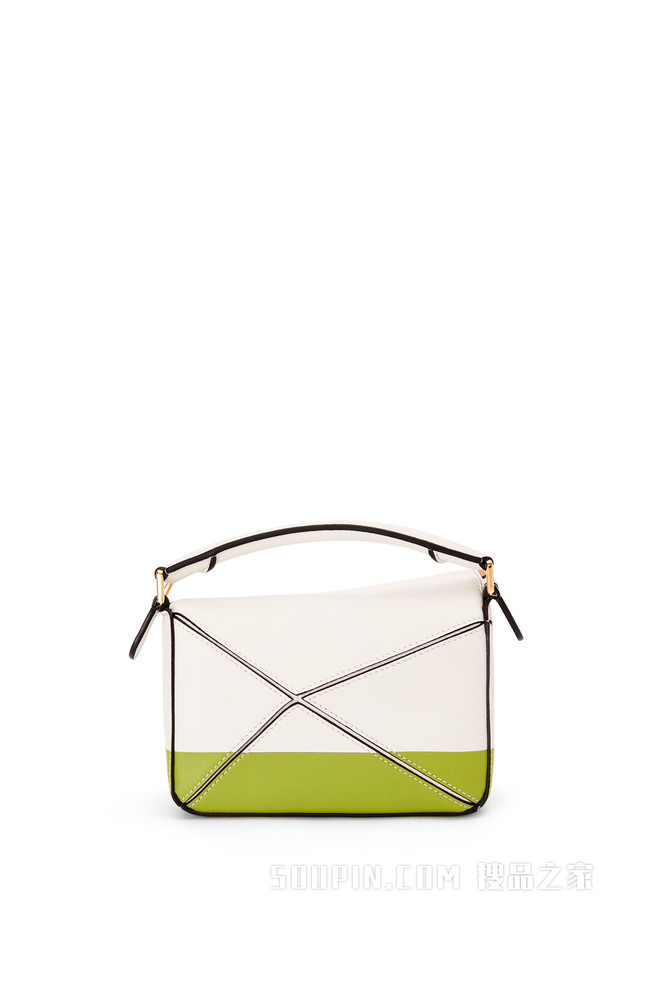 迷你经典牛皮革 Otori-Sama Puzzle 手袋