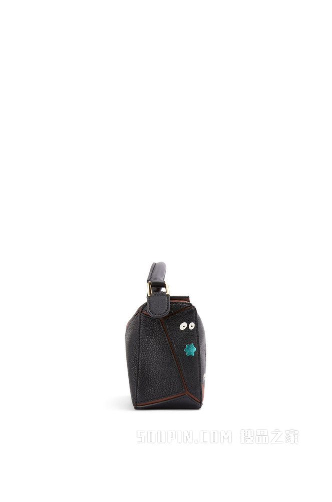 迷你经典牛皮革 Susuwatari Puzzle 手袋