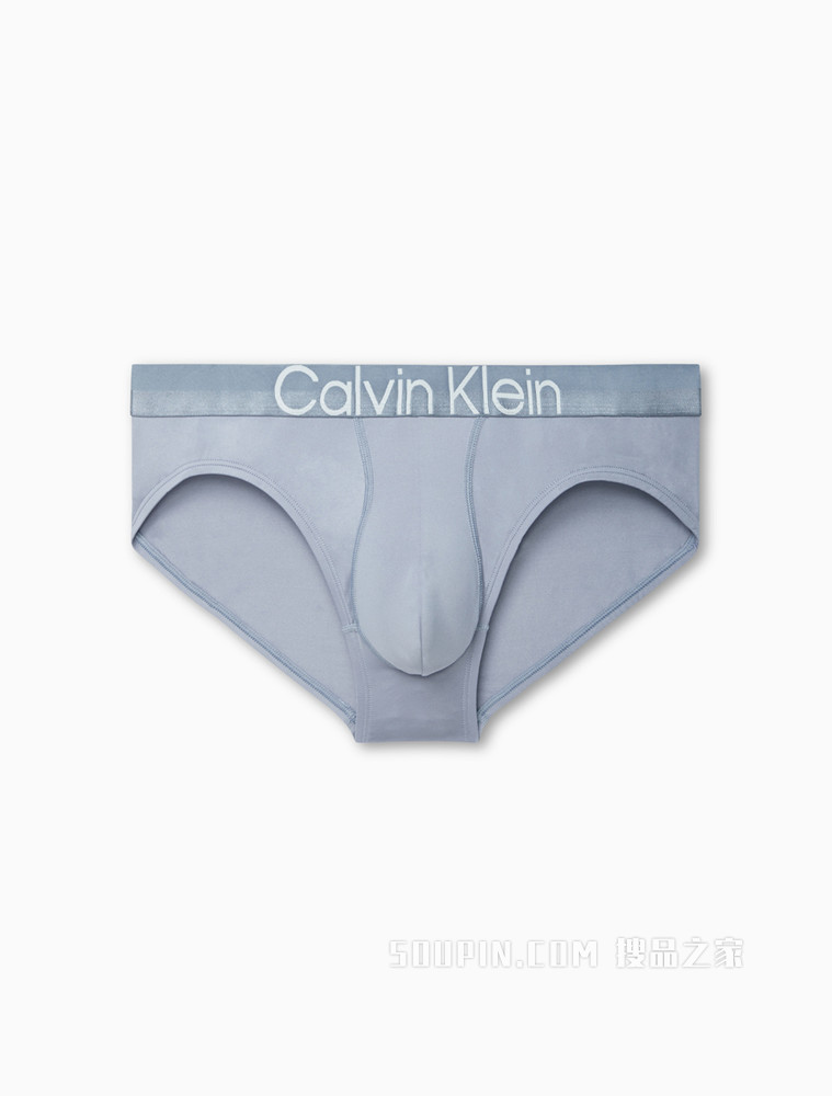 Calvin Klein 男士弹力腰边透气亲肤贴身三角内裤NB2973