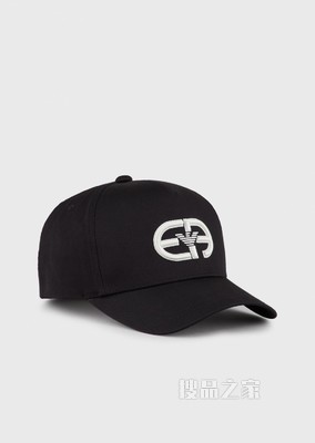 刺绣鹰标棒球帽 | Emporio Armani