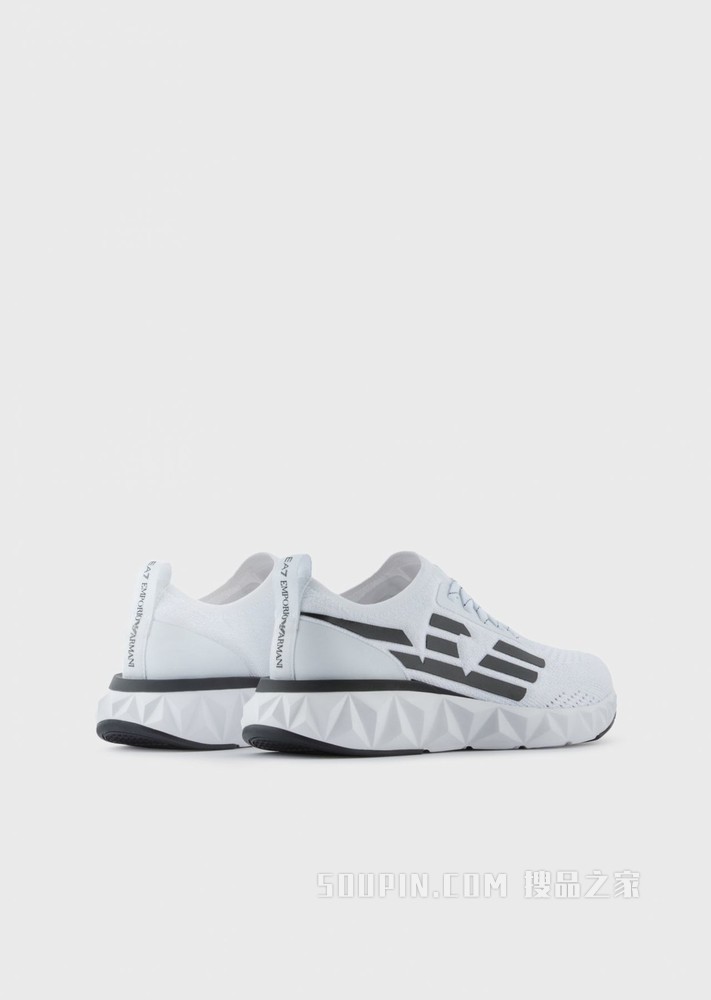 个性鹰标休闲运动鞋 | EA7