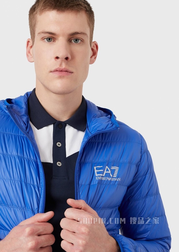 运动弹力短袖POLO衫 | EA7