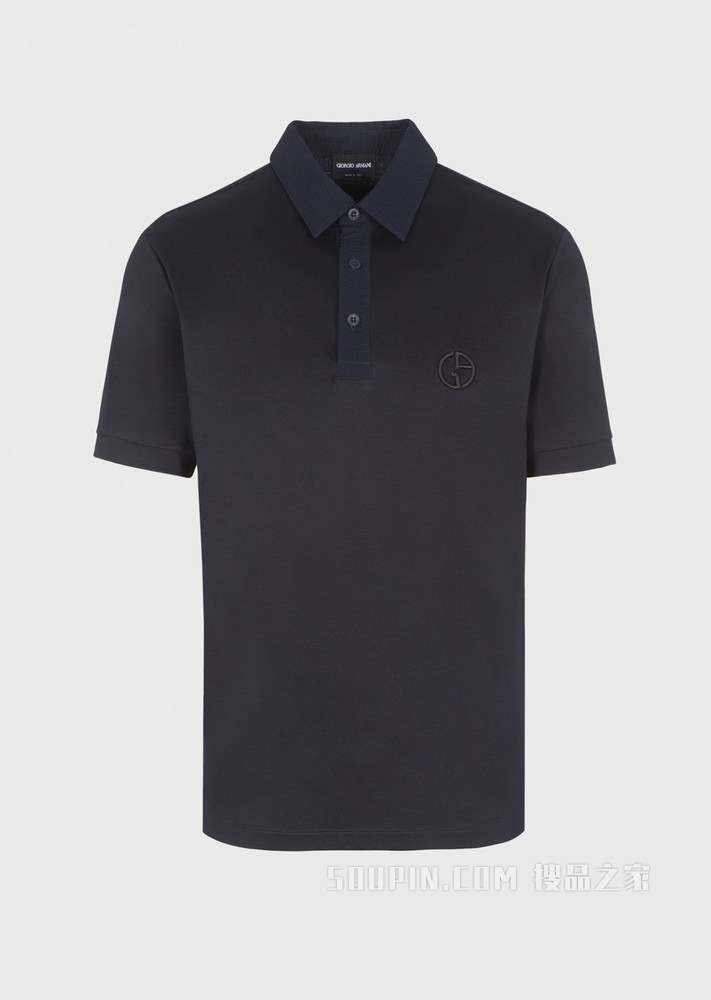 棉质短袖 POLO 衫 | Giorgio Armani