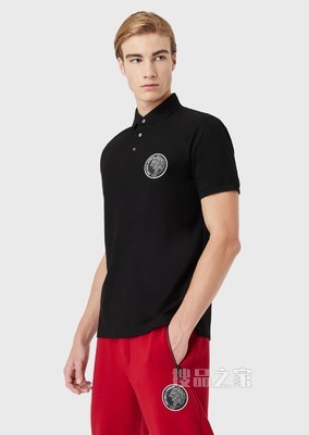 新春系列简约短袖POLO衫 | Emporio Armani