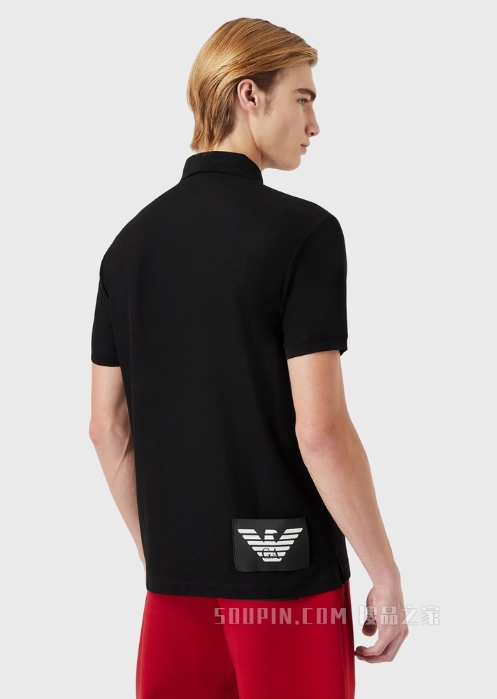 新春系列简约短袖POLO衫 | Emporio Armani