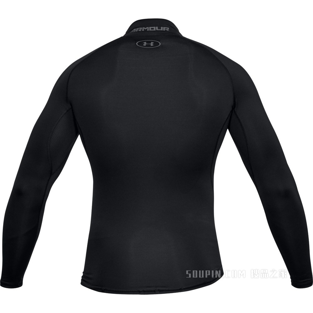 男士UA HeatGear® Armour强力伸缩型长袖高领运动衣