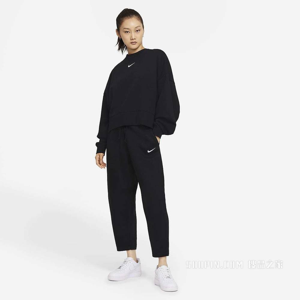 Nike Sportswear Collection Essentials Curve 女子起绒长裤