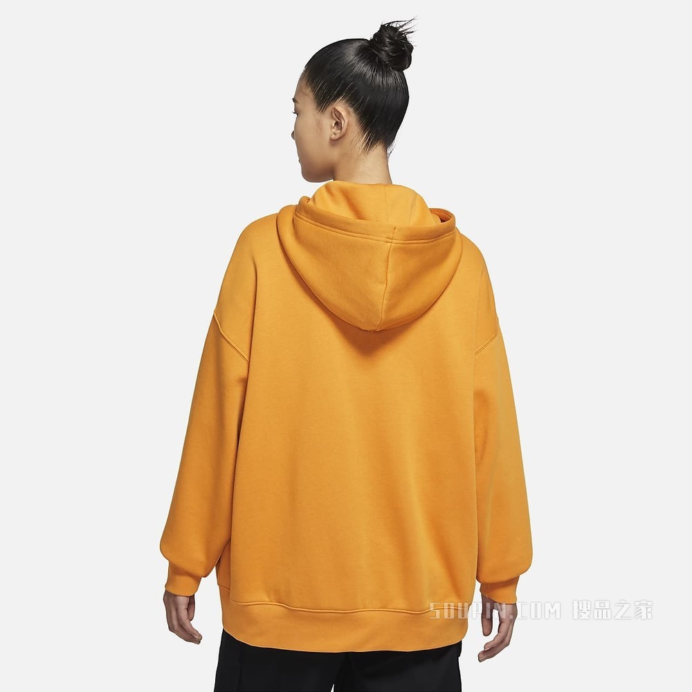 Nike Sportswear Essentials 女子全长拉链开襟起绒连帽衫