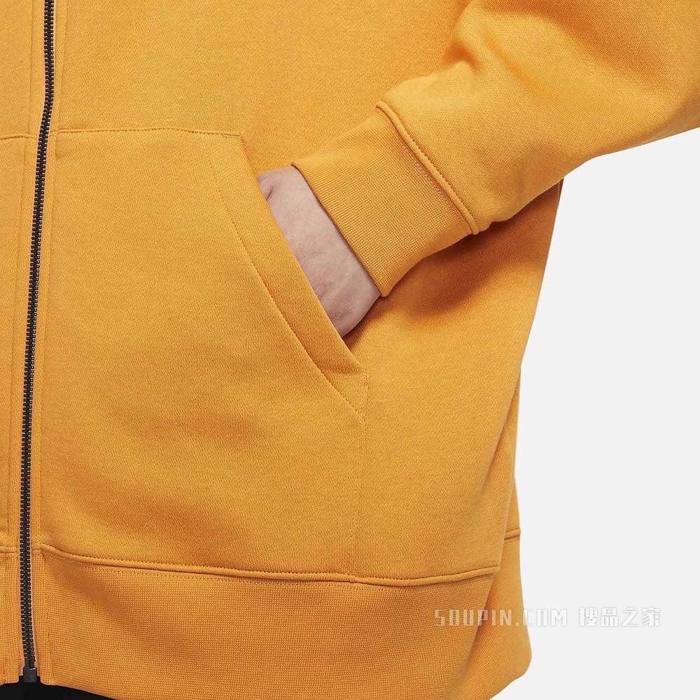Nike Sportswear Essentials 女子全长拉链开襟起绒连帽衫