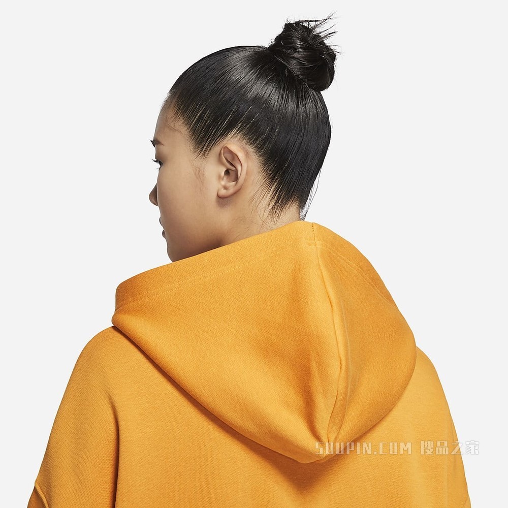 Nike Sportswear Essentials 女子全长拉链开襟起绒连帽衫
