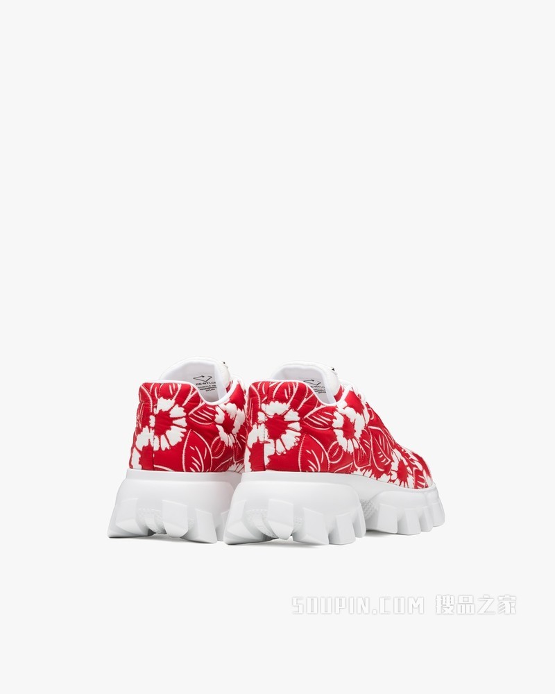 印花尼龙运动鞋