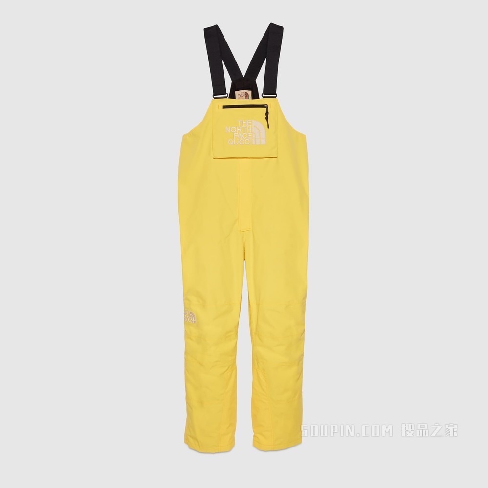 The North Face x Gucci联名系列连体裤 橙色