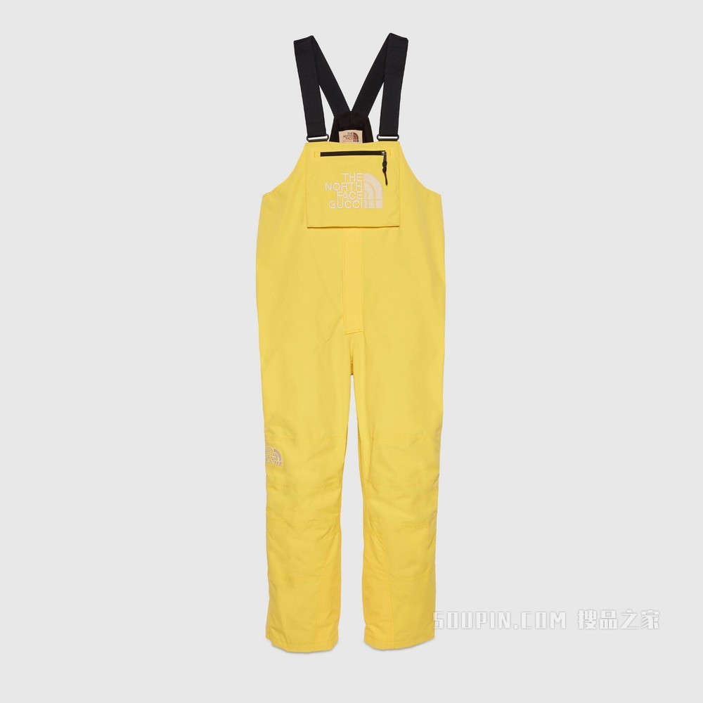 The North Face x Gucci联名系列连体裤 橙色