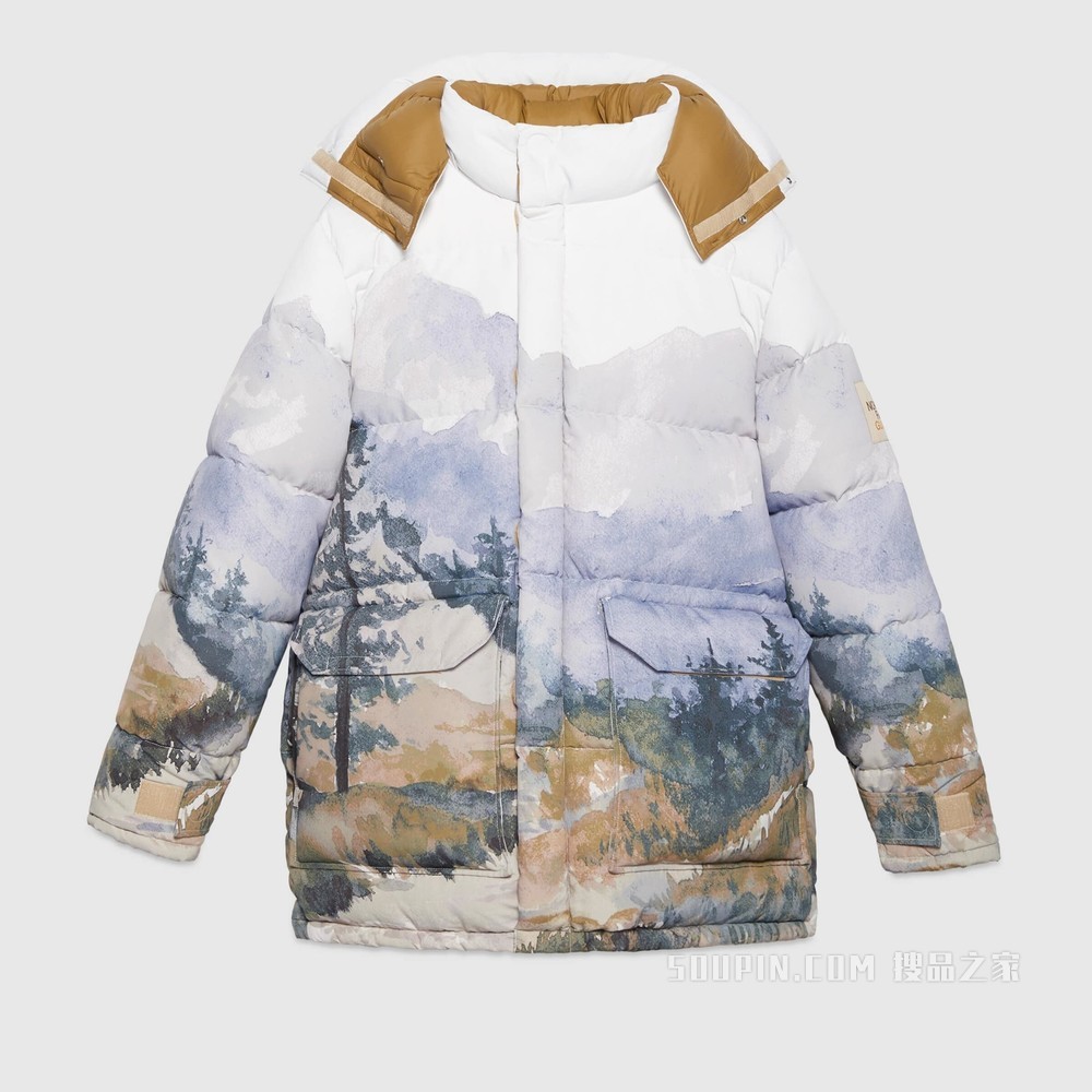 The North Face x Gucci联名系列羽绒大衣 多色