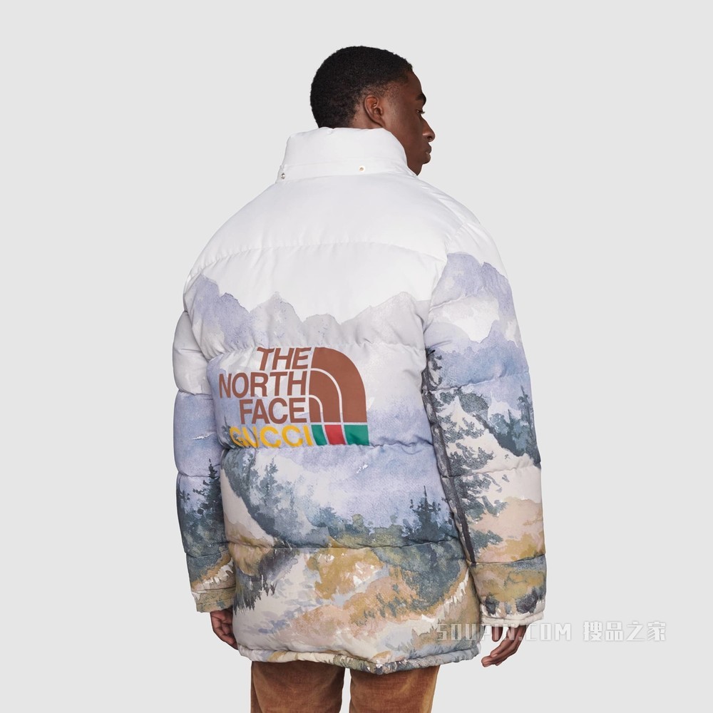 The North Face x Gucci联名系列羽绒大衣 多色
