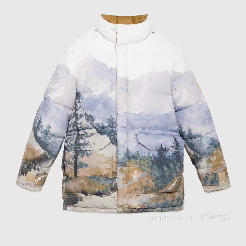 The North Face x Gucci联名系列羽绒大衣 多色
