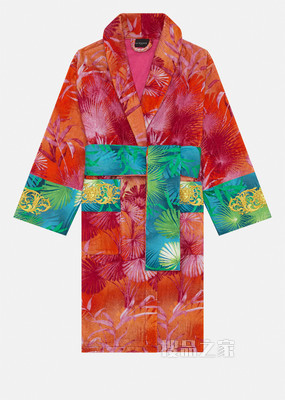 Jungle印花浴袍